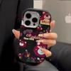 Oso de Fresa es Adecuado para Funda de Teléfono Iphone17Pro, Apple 16Promax Anti-Caídas, 15 Estilo Europeo y Americano, 14Pro Lindo, 13