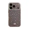 Ins estilo coreano color contrastante transparente estrellas pequeñas aplicable a funda de teléfono Apple 18pro iphone17 cobertura total 16 funda blanda 15