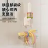 Prateleira de Armazenamento de Parede, Suporte sem Furo para Acessórios de Cabelo Dopamina e Faixas de Cabelo para Parede de Casa, Banheiro e Lavatório