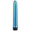 Vibrador Electroplateado de 7 pulgadas Varita de Masaje de 7 pulgadas Dispositivo de Inserción para Masturbación Femenina Productos para Adultos Silencioso