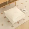 Asiento Tatami de Moda, Cojín Cuadrado, Cojín de Piso, Sofá Perezoso, Sofá de Sala de Estar, Taburete Reposapiés