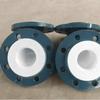 Codo de Tubería Personalizado con Revestimiento de Plástico Acero Revestido de PTFE PTFE Cabezal Grande y Pequeño Moldeado de Cuatro Vías Accesorios de Tubería en T Revestidos de PTFE