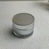 Frascos Dosadores 15g 20g Acrílico Creme para Olhos Creme Facial Pote Fundo Espesso Embalagem Cosmética Material de Embalagem Ps