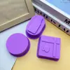 Molde Popular de Folhas Onduladas de Furo Único Doterra Quadrado Redondo Oval Forma DIY Sabão Artesanal Molde Decorativo