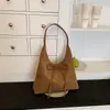 Bolso tote grande de capacidad, simple y fresco, para mujer, nuevo bolso de hombro casual de moda, elegante bolso de axila para el otoño, para ir al trabajo