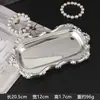 Novo Prato para Bolo, Suporte de Vela para Aromaterapia, Bandeja, Prato para Lanches Doces, Cosméticos, Prato de Armazenamento para Joias