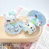 Anillo Inflable Luminoso Estéreo para Fiesta Accesorios de Resina de Gato Decoración de Diadema con Pegamento de Crema para Manualidades Pinza para el Cabello Funda de Teléfono Móvil Pegatina para Taza de Agua