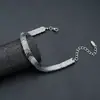 Pulseira de Aço Titânio com Flecha Pequena Transfronteiriça para Homens, Moderna e Fashion, Estilo Minimalista de Alta Qualidade, Joia com Design Simples e de Nicho para Mulheres