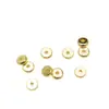 Conservación del color Cubierto de oro de 18 quilates Cuentas redondas separadas Cuentas sueltas Accesorios para pulseras DIY Pulsera Collar Material para abalorios Espaciador de rueda
