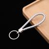 Chaveiro Criativo de Cordão de Couro Trançado Lanyard de Chaveiro de Couro Acessórios Pingente de Carro para Casal Pequeno Presente para Atividade Venda por Atacado