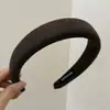 Diadema Ancha de Color Sólido para Adelgazar el Rostro Mujeres 2026 Nuevo Estilo Diadema para Lavarse la Cara Sujetador de Cabello Pinza para el Cabello con Temperamento Diadema Accesorios para el Cabello