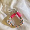 Universal Mobile Phone Case Lanyard Multifuncional Mobile Phone Pingente Nylon Trançado Lanyard Mobile Phone Hanging Chain Female Portable com Clip
