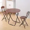 Mesa de Jantar Dobrável Mesa de Jantar para Casa Mesa de Estudante Mesa Dobrável Simples Portátil para Exterior Fabricante de Mesa Redonda