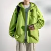 Liquidación de chaquetas recias a prueba de viento para hombre, ropa de trabajo, chaquetas holgadas para exteriores, ropa casual de moda para exteriores y montañismo