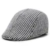 Gorra Unisex Transfronteriza para Personas de Mediana Edad y Mayores, Sarja de Color Oscuro, Estilo Coreano, Visera Solar, Informal, Elegante, Sombrero Versátil