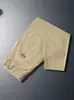Pantalones Casuales Ajustados de Seda de Hielo de Alta Gama para Hombre, Verano 2026, Delgados, Transpirables, de Negocios, Rectos, Cortos, Modernos