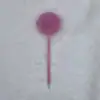 Caneta de pompom lisa e criativa, fofa e feminina, adequada para journaling, material de escrita para estudantes, caneta esferográfica de pelúcia atacado