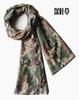 Bufanda Táctica Larga de Camuflaje, Bufanda de Malla Transpirable de Camuflaje Multiusos, Turbante Mágico, Bufanda para Ciclismo al Aire Libre