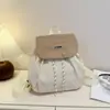 Mochila Mini Fofa Simples de Nicho 2026 Nova de Inverno Leve Fashionable Toque de Luxo Mochila Feminina Tendência