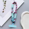 Cuerda Corta de Empalme de Dopamina Correa para Teléfono Móvil Correa de Muñeca Correa para Bolso Doble Uso Llavero Antiperdida Cuerda de Nylon para Teléfono Móvil Colgante