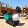 Exportados a Estados Unidos, Camiones Mezcladores Pequeños de Oruga, Vehículos de Ingeniería Agrícola Todo Terreno, Camiones Mezcladores de Concreto para Espacios Estrechos