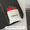 Pegatina para refrigerador con simulación de comida en estéreo 3D, distintiva, creativa, bonita, de alto valor de color, de resina magnética, decoración.
