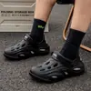 Sandalias de Verano 2026 para Hombre, Zapatos de Agua Antideslizantes Resistentes al Desgaste para Interiores y Exteriores, Zuecos de Exterior