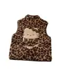 Colete de Fleece timo para Meninas Meninos Outono Inverno Modelo 2026 Jaqueta Cartoon para Crianças Veludo Plus Capa Fofa Meninas Estilosas