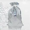 Bolsas de Regalo Navideñas con Cordón de Fábrica, Bolsas para Empaquetar Regalos de Navidad, Bolsas de Almacenamiento, Bolsas de Regalo para Fiestas