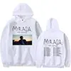 Sudadera con capucha europea y americana Transfronteriza AliExpress Sudadera con estampado de cantante europea y americana Mirada para hombre Holgada Holgada Moderna Algodón