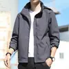 Chaqueta de mezclilla azul de verano con logo estampado, abrigo unisex estilo pareja, ropa de trabajo para viajar, chaqueta versátil de moda