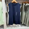 Camiseta sin mangas de mezcla de algodón para hombre y mujer 2026 Verano Color Sólido Absorbe el Sudor Camiseta sin Mangas 482760/475363