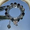 Pulsera Año Nuevo del Dragón 2024 para Mujer Pulsera Imitación Cinabrio Bollo de Dragón Nuevo Estilo Chino Joyería Estilo Chino Año del Dragón