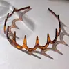 Cabelo quebrado Ondulado Faixa de Cabelo 2024 Novo Estilo Acabamento Artefato Alto Cranial Top Head Band Lavagem Facial Feminina Presser Cartão de Cabelo Cocar Acessórios para o Cabelo