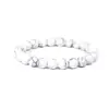 Set de Pulseras de Piedras Europeas y Americanas para Hombre Joyería Pulsera de Perlas Redondas Hombres y Mujeres Pulsera Elástica de Perlas de Ágata