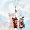 Rey Demonio Nezha Guerrero Demonio del Crepúsculo Llavero Colgante de Acrílico del Amanecer Iridiscente de Moda Genial Decoración