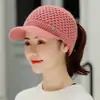 Gorra Calada para Mujer Estilo Coreano Moda Gorro Tejido para Exteriores de Mujer Ciclismo Casual Todo Fósforo Gorro de Lana Gorra de Béisbol para Estudiante