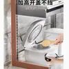 Estante de Almacenamiento para Cocina, Arrocera Eléctrica, Horno de Microondas, Mesa de Almacenamiento Integrada, Capa Superior, Estante de Almacenamiento Multifuncional para Ollas Eléctricas
