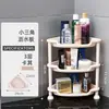 Estanterías de Almacenamiento para Baño Inodoro Lavabo Mueble de Tocador Inodoro Estante de Plástico para Almacenamiento Rinconero de Pie Impermeable
