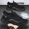 Sapatos Masculinos 2026 Novos Tênis Esportivos Transfronteiriços Masculinos Malha Fly-Knit Respirável de Solado Macio Sapatos Casuais Versáteis Tênis de Pai