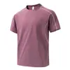 Camiseta Personalizada con Cremallera para Hombre, Camiseta Base de Retazos Cuello Redondo, Nueva Camiseta de Manga Corta de Verano para Hombre para Deportes al Aire Libre