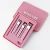 Set de Tijeras para Uñas Transfronterizo de 6 Piezas Cortauñas Cortauñas Anti-Salpicaduras Especial para Pedicura Tijeras para Uñas Oblicuas