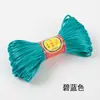 Loja de joias de corda trançada diy feitas à mão Linha 5 pulseira trançada de Jade vermelho feita à mão cordão de pulso material diy