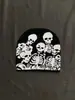Chapéu de Festa de Caveira de Terror Criativo Personalizado Transfronteiriço Chapéu de Tricô Halloween Chapéu Jacquard Comércio Exterior