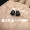 Bomba Sumergible Eje del Rotor Núcleo Tapa de Goma Bomba de Agua para Acuario Eje Cerámico Eje de Acero Inoxidable Tapa Negra Tapón de Goma Tapa Negra Pequeña