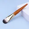 Brocha de maquillaje multifuncional ultra fina ensanchada sin costuras corrector sin polvo tipo lengua brocha para base de maquillaje grande de pelo suave brocha para mascarilla