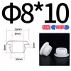 Ranura Ensanchada Tipo Elevado Silicona Doble Cara Bobina Protectora de Cable Salida de Cable Anillo de Goma Silicona Anillo Protector de Cable Resistente a Altas y Bajas Temperaturas Anillo de Sellado