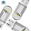 Luz de Placa de Licença LED de Vidro Transparente Popular Neutro T10Cob Lâmpada Pequena de Carro Modificação Adequada para Luz Indicadora de Largura de Carro