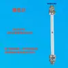 Indicador de Nivel de Líquido de Tubo Acrílico Conexión de Brida Roscada de Acero Inoxidable con Escala para Tanque de Agua de Bomberos Piscina