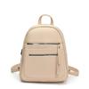 Mochila Nueva para Mujer 2025 Color Sólido Mochila Pequeña Moda Coreana Personalidad Bolso de Viajero Mayorista Trendy
